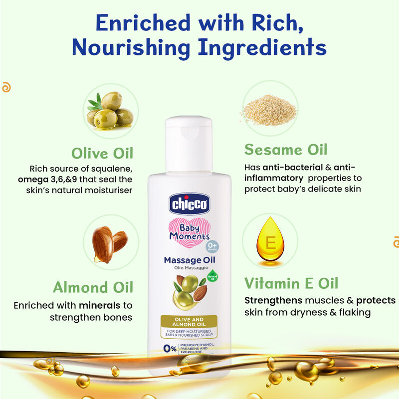 Baby Massage Oil (100ml) image number 3
